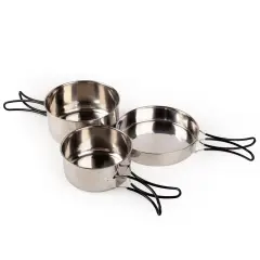 Evolite Evercamp 3in1 Stainless Steel Cook Set