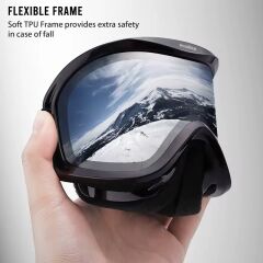 Evolite Snow Ski Goggles-Purple