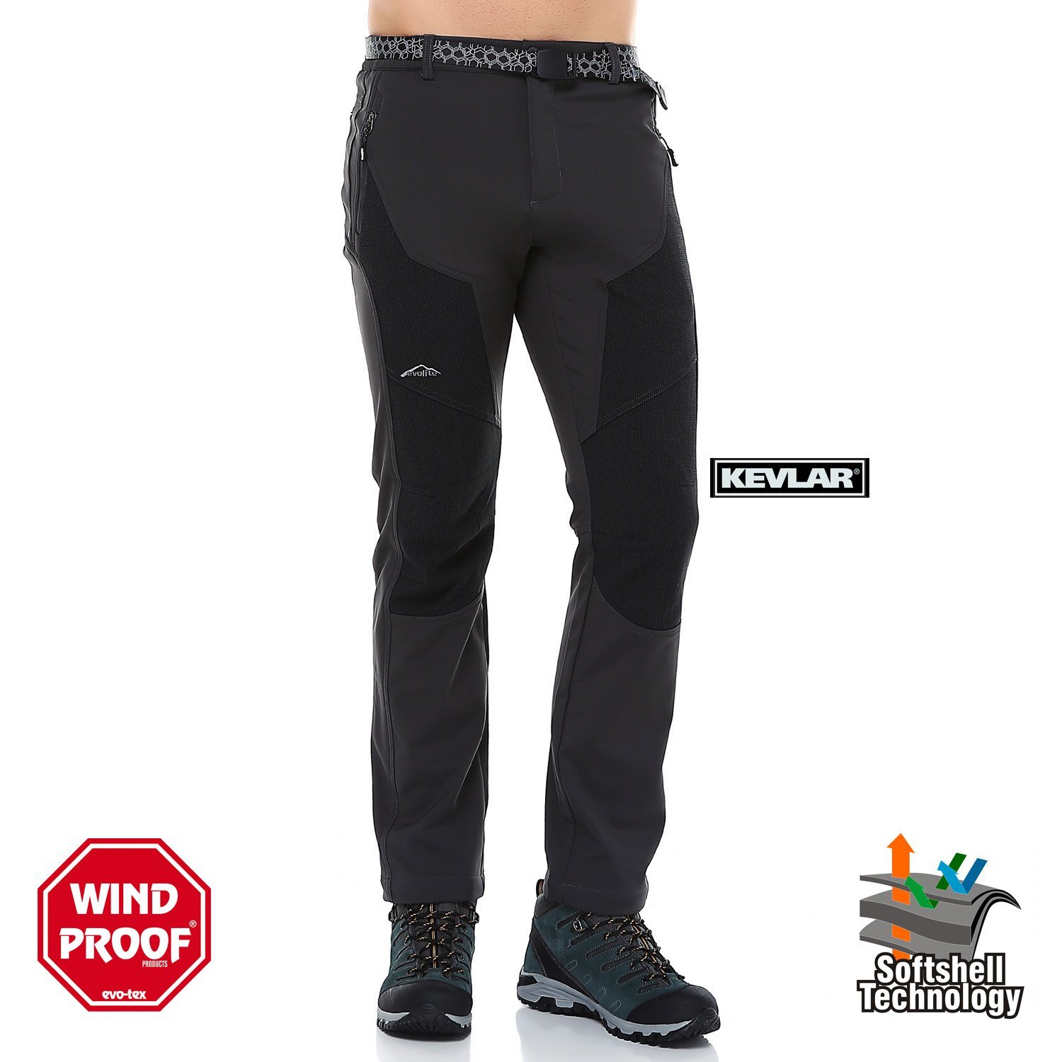 Evolite Men’s Helinox Softshell Pants S