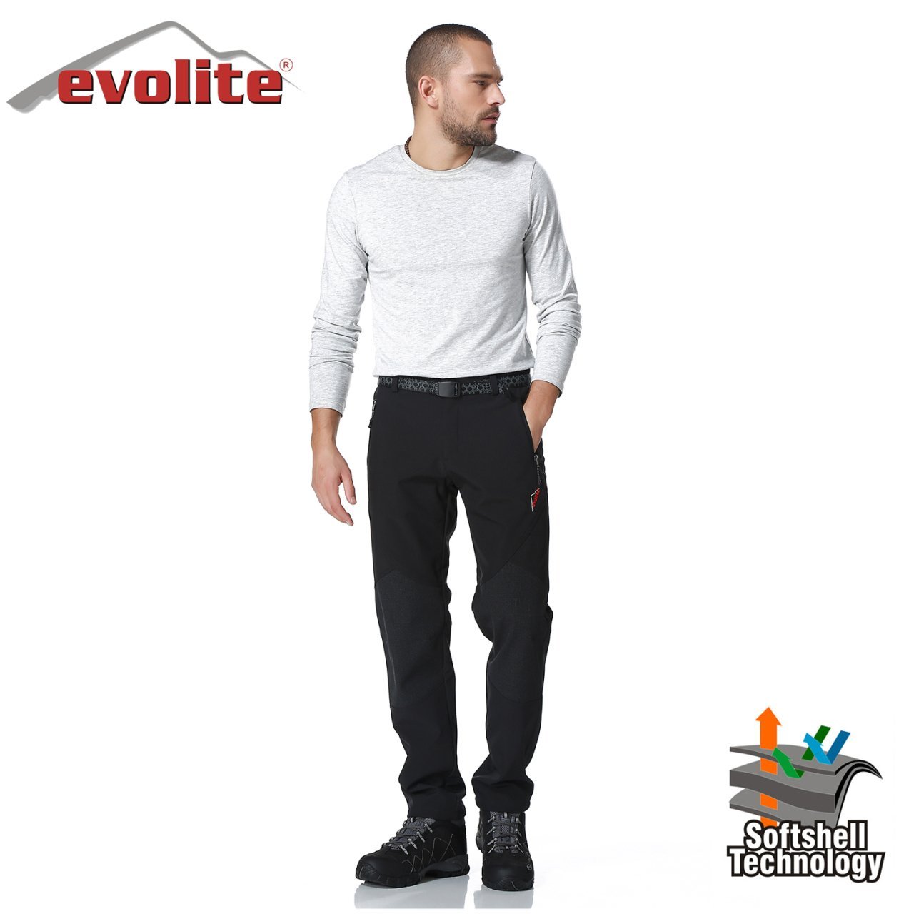 Evolite Men’s Blackhole Softshell Pants