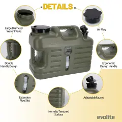 Evolite Deep 18.5L Water Tank