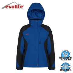 Evolite Women’s Diva 3in1 Jacket - Blue/Black XL