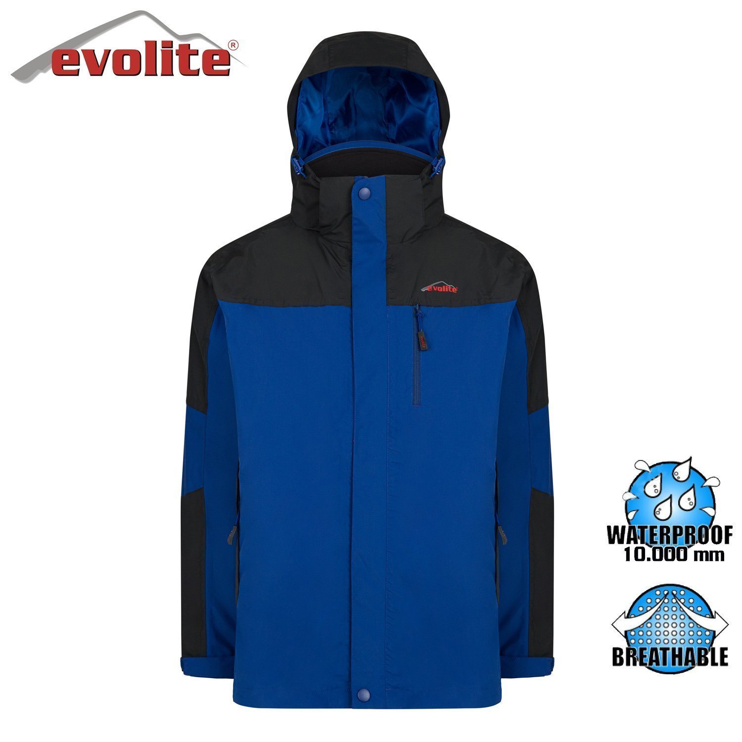 Evolite Men’s Diva 3in1 Jacket - Blue/Black