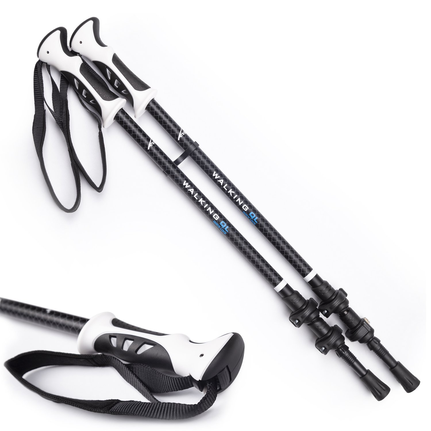 Evolite Walking Quick-Lock Trekking Poles (Pair)