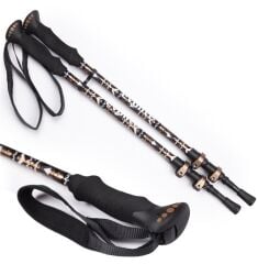 Evolite Golden Quick-Lock Trekking Poles (Pair)