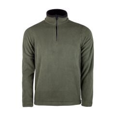 Evolite Men’s Fuga Microfibre Fleece Sweater - Khaki