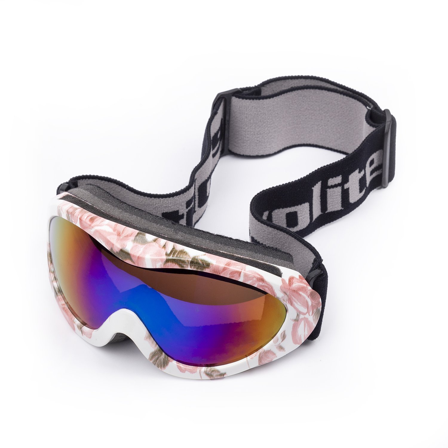 Evolite Flip Junior Ski Goggles - Floral Pattern