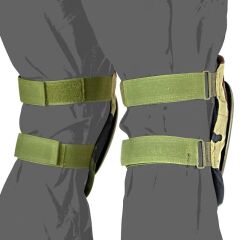 Evolite Knee & Elbow Brace Set - Khaki