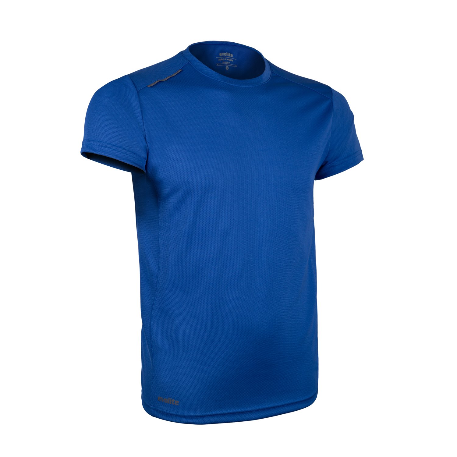 Evolite Men’s Netdry Thermal T-shirt- Blue