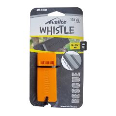 Evolite Rescue 126 Db Whistle Black