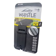 Evolite Rescue 126 Db Whistle Black