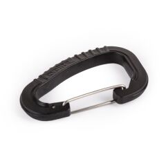 Evolite Strong Carabiner Set Of 3 - Grey/Black/Beige