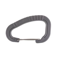Evolite Strong Carabiner Set Of 3 - Black/Khaki/Grey