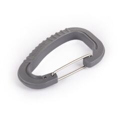 Evolite Strong Carabiner Set Of 3 - Orange/Grey/Black