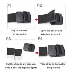 Evolite Stretch Outdoor Belt 4 Cm - Khaki