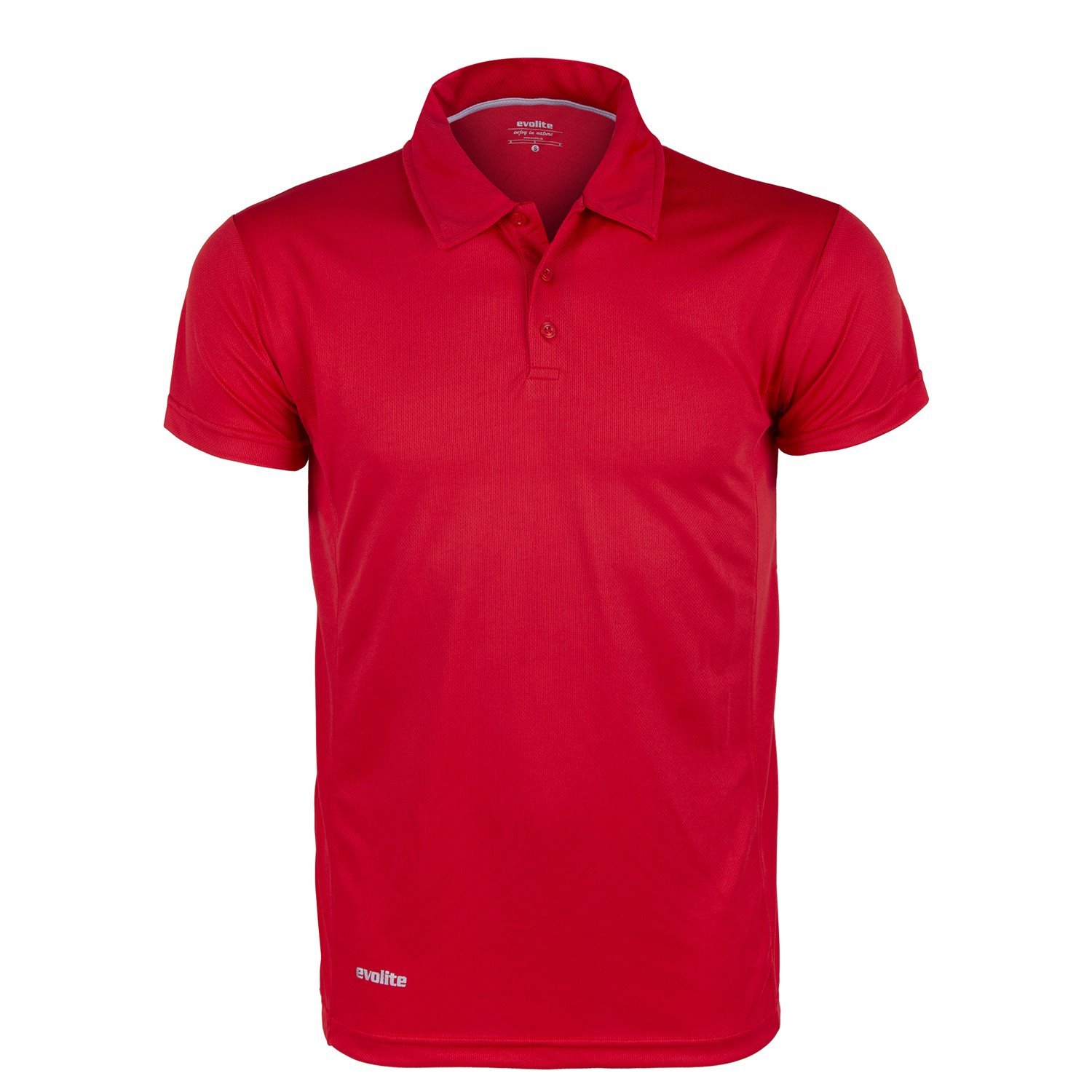 Evolite Men’s Polo Dry T-shirt - Red