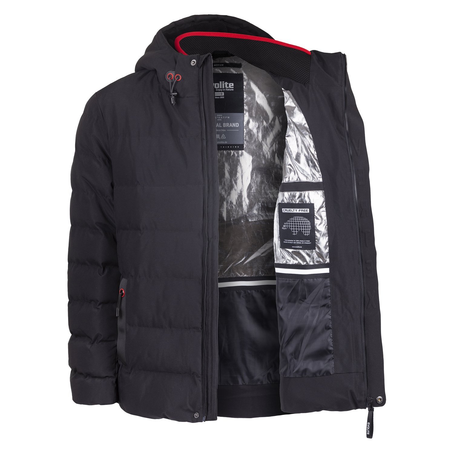 Evolite Men’s Vertex Jacket – Black