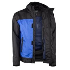 Evolite Men’s Moonriver Raincoat-Blue