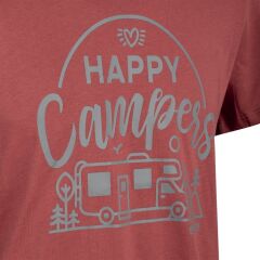 Evolite Happy Campers T-Shirt - Terracotta