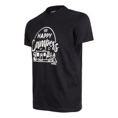 Evolite Happy Campers T-shirt-Black