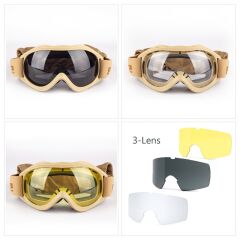 Evolite Ballistic Protector Goggles - Beige