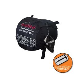 Evolite Ultralight 1000 Sleeping Bag -5ºC - Black