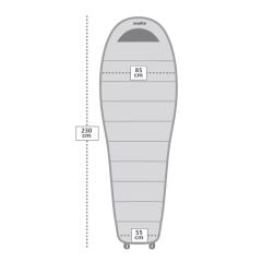 Evolite Alaska Pro Sleeping Bag -15°C