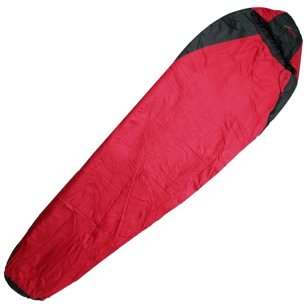 Evolite Ultralight 1000 Sleeping Bag -5ºC (Black-Red)