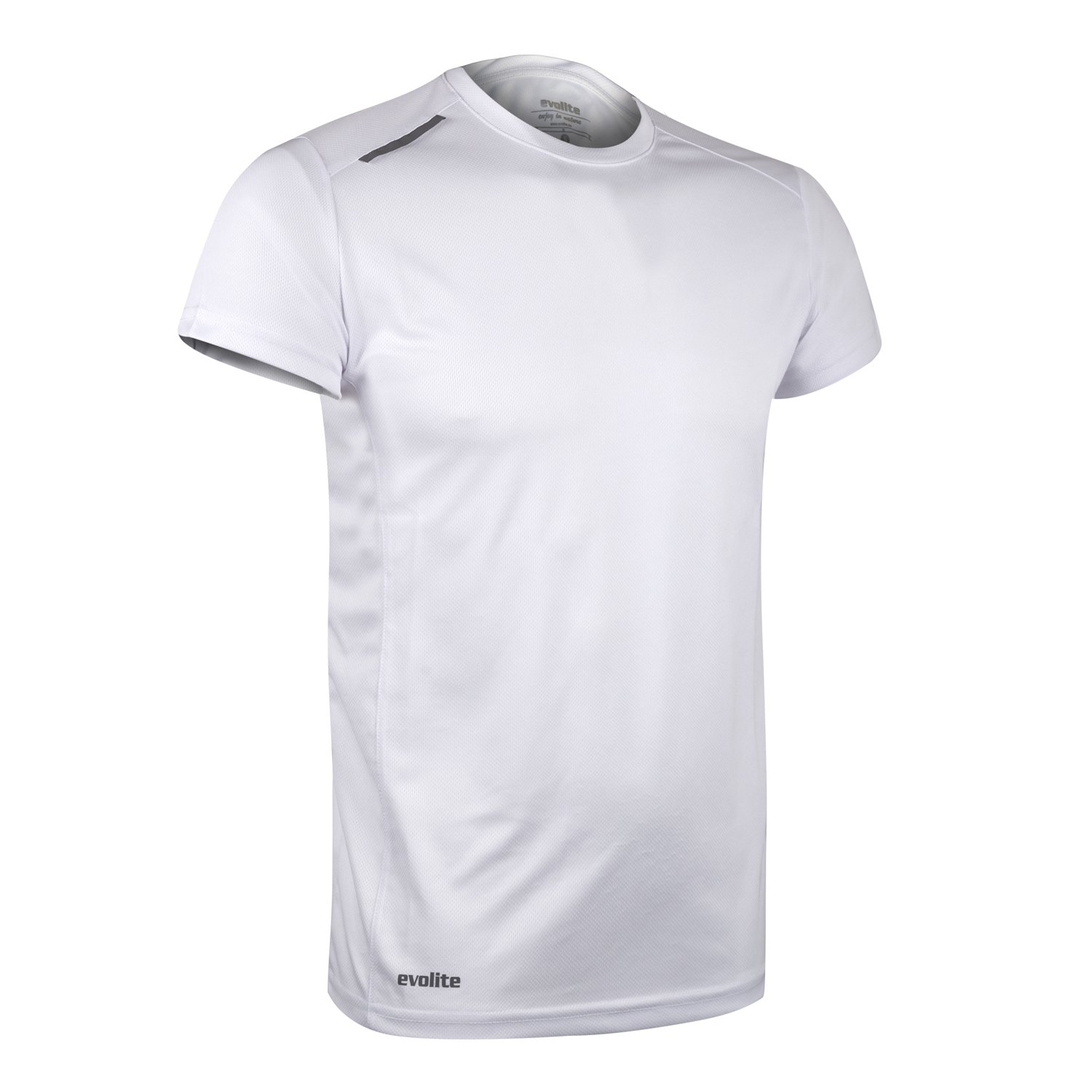 Evolite Men’s Netdry Thermal T-shirt– White XXL
