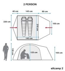Evolite Excamp 2 Pro Tent