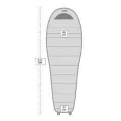 Evolite Ocean Pro Sleeping Bag -18°C