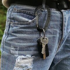 Evolite Strong Carabiner Large Blue