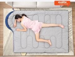 Evolite Camper Pro SQ Connectable Double Sleeping Bag – Blue