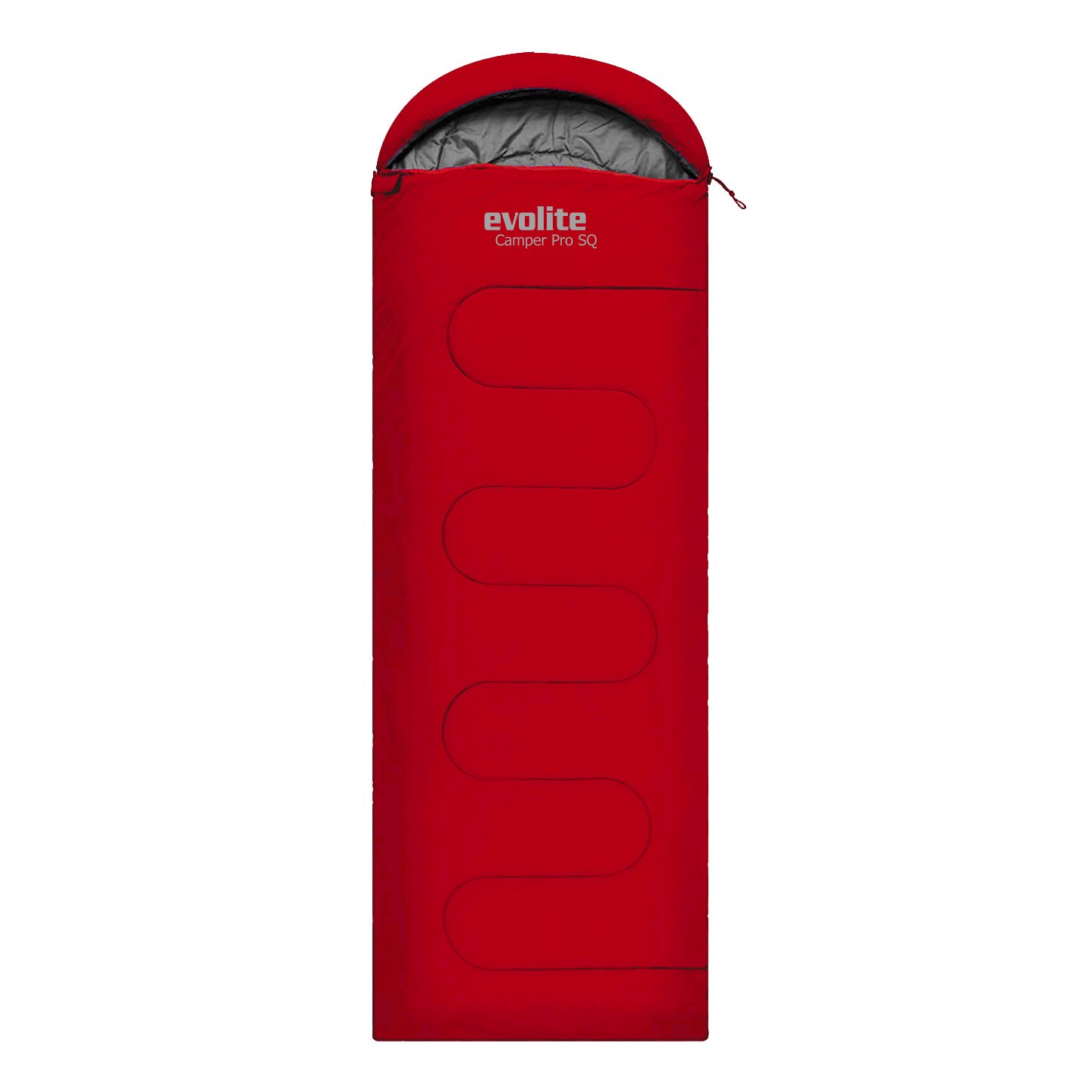 Evolite Camper Pro SQ Sleeping Bag 0°C - Red