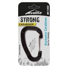 Evolite Strong Carabiner XLarge Black
