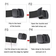 Evolite Stretch Outdoor Belt 4 Cm - Khaki 115