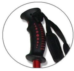 Evolite Antishock Trekking Poles (pair) Kırmızı