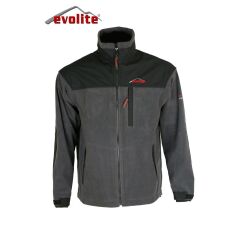 Evolite Men’s Windlock Fleece Jacket Smoky Gray - M