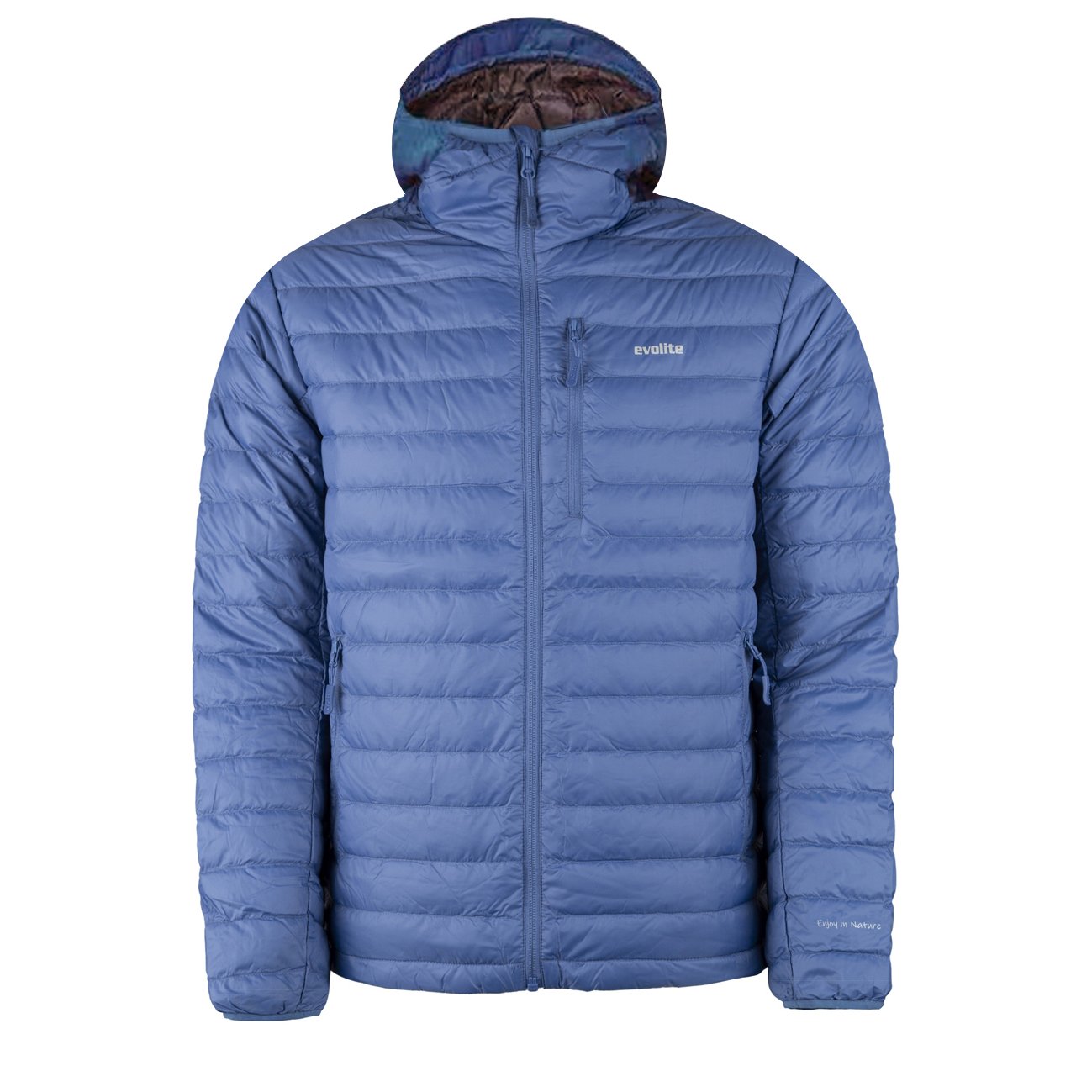Evolite Men’s Downtouch Jacket – Blue L