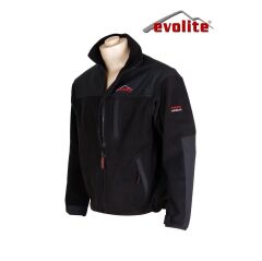 Evolite Men’s Windlock Fleece Jacket Black - XL