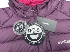 Evolite Women’s Downtouch Jacket – Purple XS