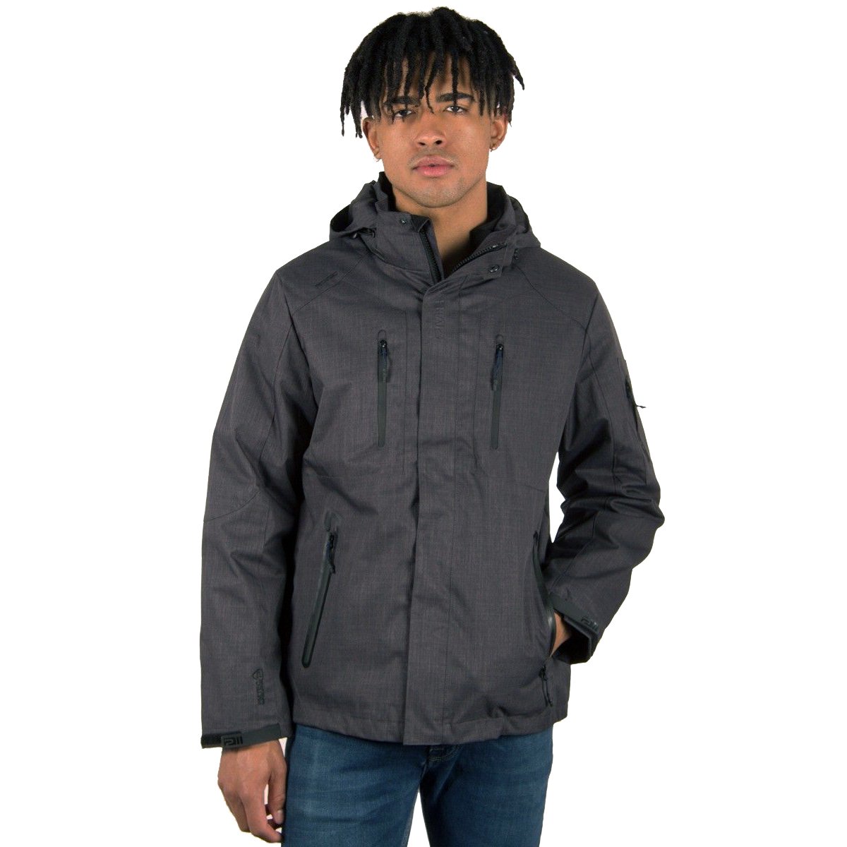 Evolite Men’s Prone 3in1 Jacket - Anthracite XL