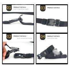 Evolite Multifast Tactical Belt - Black 125