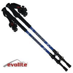 Evolite Speed-Lock Trekking Poles (pair) Orange