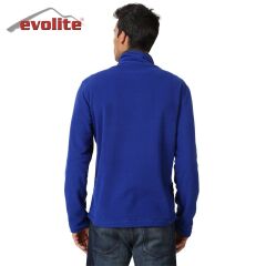 Evolite Men’s Fuga Microfibre Fleece Sweater – Blue S