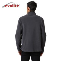 Evolite Men’s Fuga Microfibre Fleece Sweater - Grey XXL