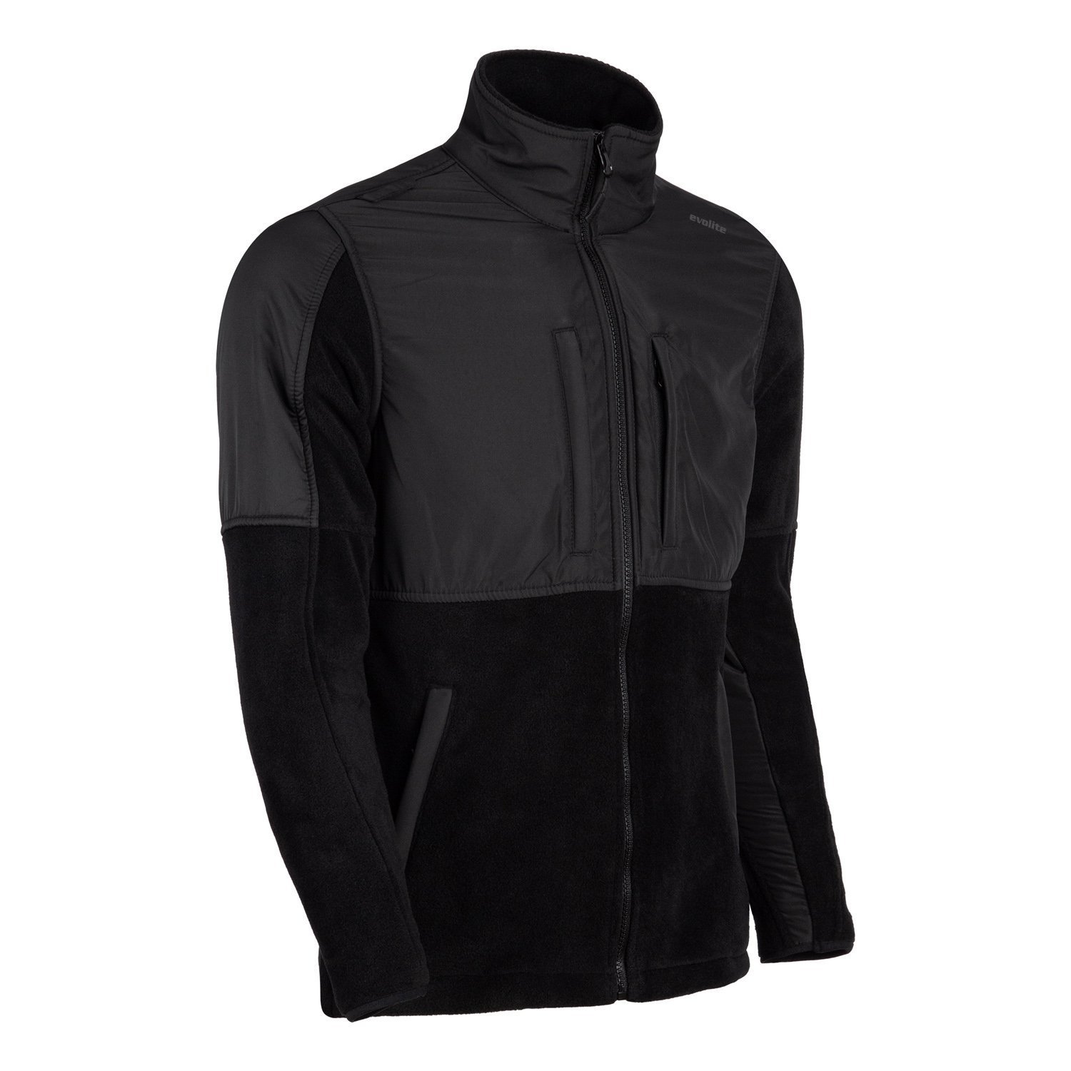 Evolite Men’s Atact Fleece Jacket - Black M