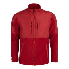 Evolite Men’s Atact Fleece Jacket - Red XXL
