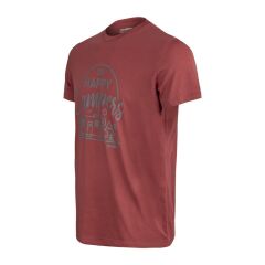 Evolite Happy Campers T-Shirt - Terracotta XL