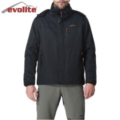 Evolite Men’s Diva 3in1 Jacket - Black/Black XXXL